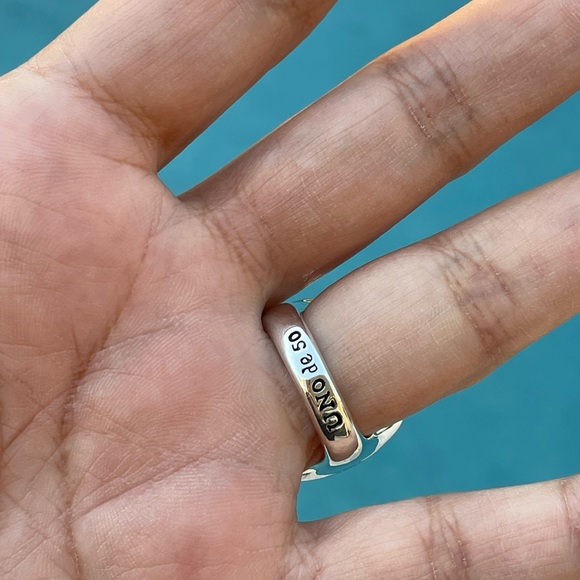 UNO de 50 Ring • TOGETHER • Silver - Picture 12 of 15